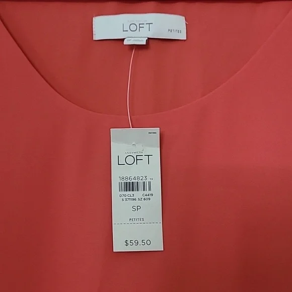 Orange Ann Taylor Loft dress - Picture 4 of 4